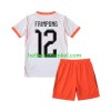 Nederland Jeremie Frimpong 12 World Cup Voetbalshirts Kind Uit 2026 Nederland Jeremie Frimpong 12 World Cup Voetbalshirts Kind Uit 2026